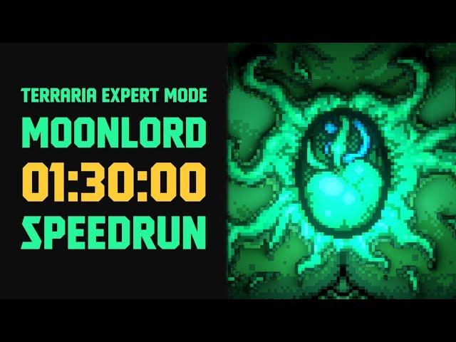 Terraria - [Expert Mode Speedrun] Moonlord in 90 minutes (no major glitches)