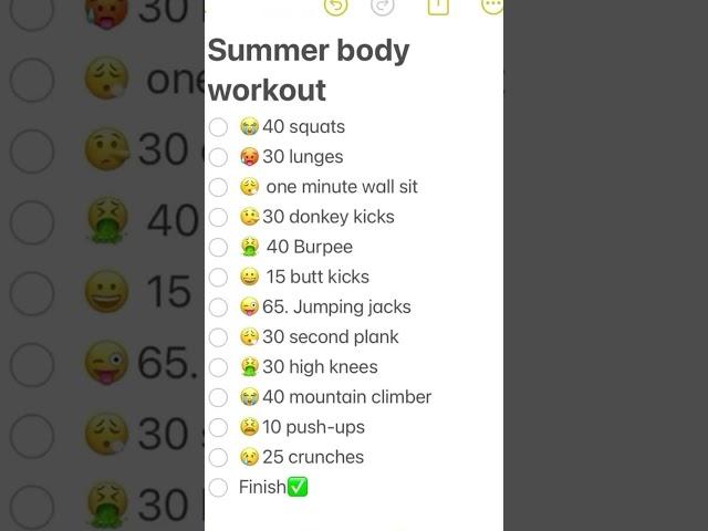 summer body workout for you! #goviral #fyp #summerbody #summer #workout