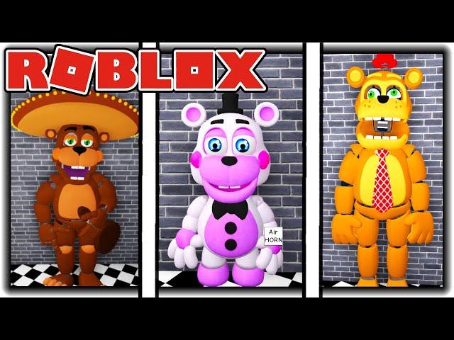 How to get ALL 3 NEW BADGES + MORPHS in FAZBEARS ANIMATRONIC FACTORY ROLEPLAY REBOOTED [ROBLOX]