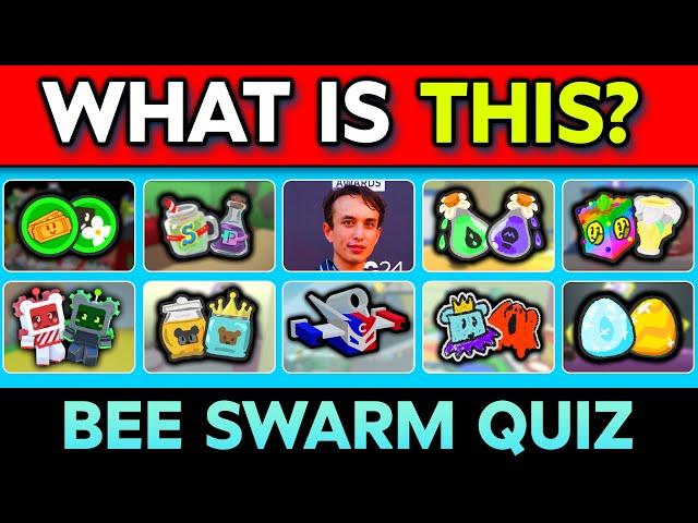 The ULTIMATE Bee Swarm Simulator Quiz [Test Your Trivia!]