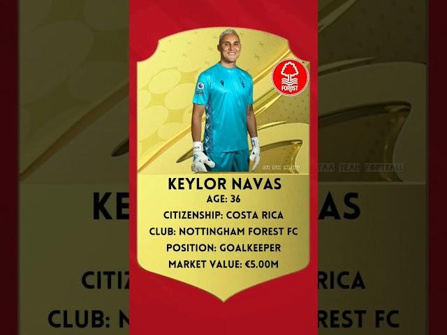 Keylor Navas ️ Nottingham Forest FC #keylornavas #nottinghamforest #wintertransfer