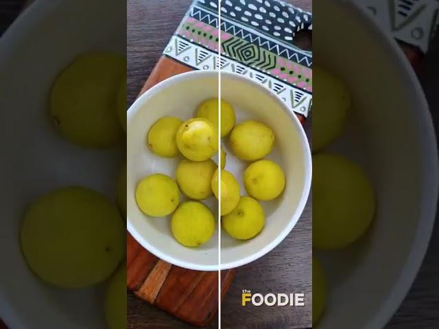 How to store lemons for upto 6 months | Lemon Storing Tips | Food Hacks |  #shorts