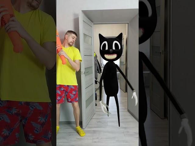 Prank over Cartoon Cat #shorts