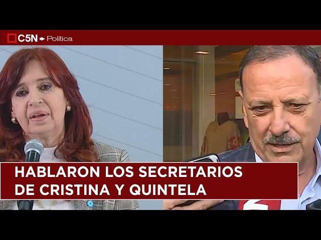 ¿Se viene la REUNIÓN entre CRISTINA KIRCHNER y RICARDO QUINTELA?