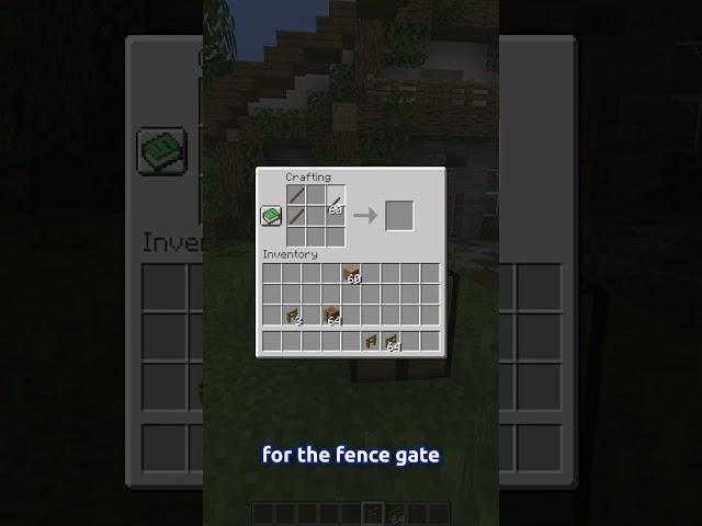 How To Craft A Fence