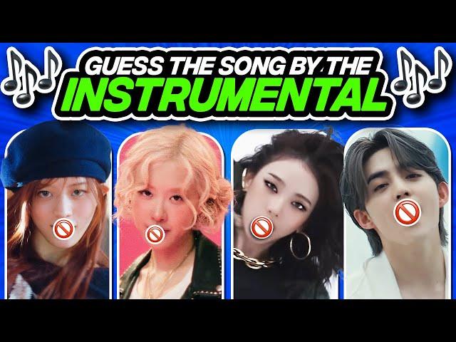 ⭐️KPOP QUIZ | GUESS THE KPOP SONG BY THE INSTRUMENTAL #6 - FUN KPOP GAMES 2024