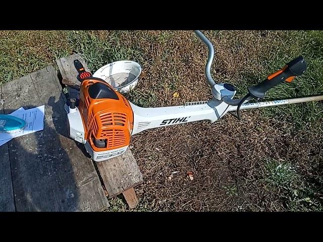 stihl fs 490C ,что творится с дилерскими центрами stihl ,второй раз вернули не исправную косу .