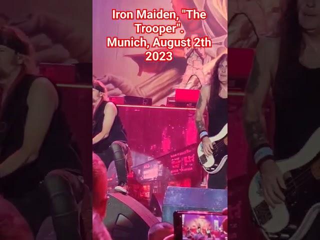 @ironmaiden The Trooper, Live at Olympiahall Munich, August 2th 2023