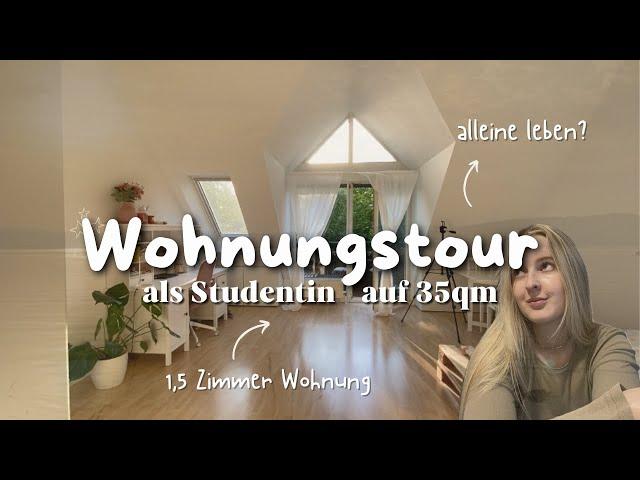 1,5 ZIMMER WOHNUNG - Mein Leben als Studentin auf 35qm