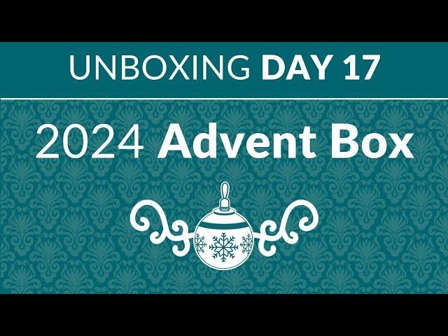 Unboxing Day 17 of the 2024 Sallie Tomato Advent Box!