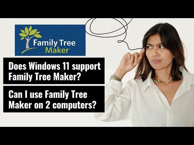 Does Windows 11 support Family Tree Maker? #systemrequirements