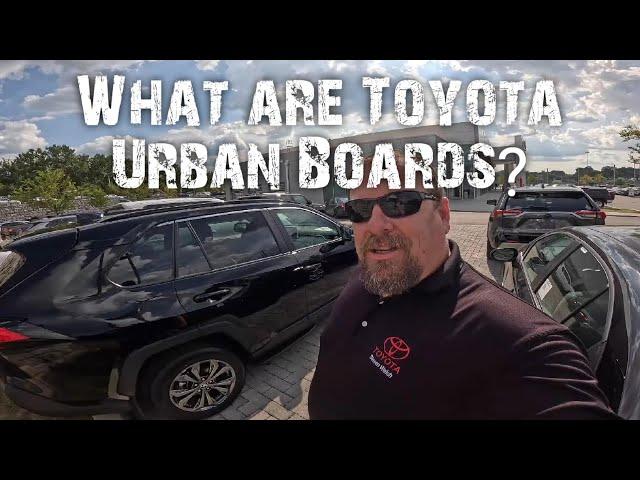 What are Urban Boards on a Toyota?