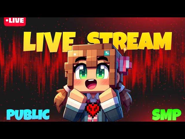 MINECRAFT PUBLIC SMP LIVE | JAVA / BEDROCK 24/7 LIVE SERVER #minecraft #live #shortsfeed  #smp