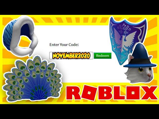 ALL WORKING ROBLOX PROMO CODES *NEW* (November 2020)