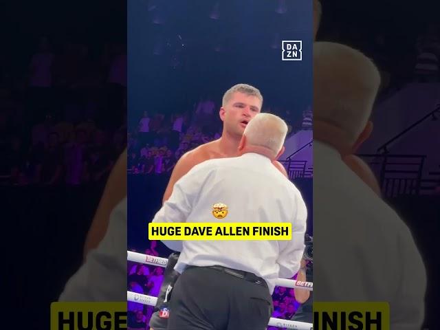 Dave Allen KNOCKS OUT Johnny Fisher  #shorts