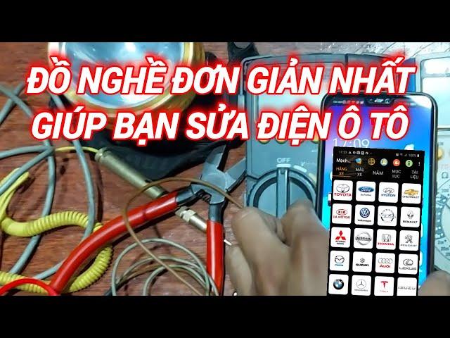 Đồ nghề bắt buộc phải có nếu bạn muốn sửa điện ô tô @KENHKIENTHUCOTO