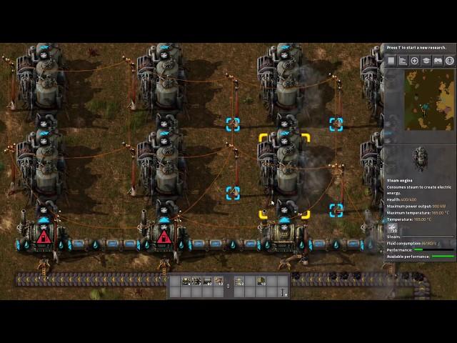 Factorio - How to use Steam Engine