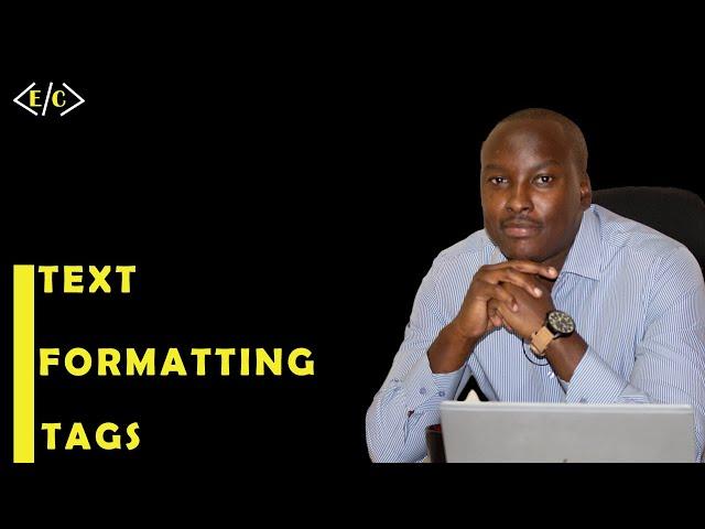 14: HTML Text Formatting | Text Formatting Tutorial | HTML Tutorial | Effortless Coding