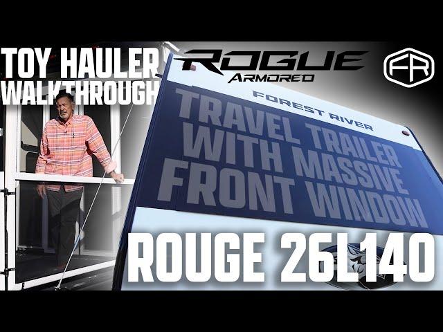 Check out the Massive Front Window on This 2025 Rogue Armored 26L140