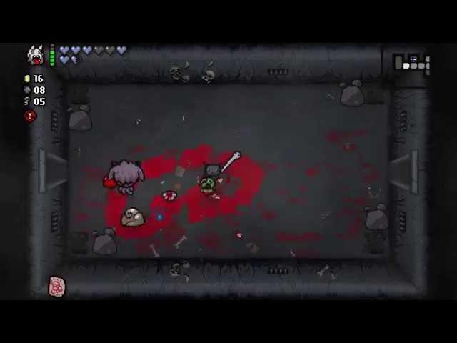 Let's Play Binding of Isaac Rebirth - Challenge 08 - Cat Got Your Tongue