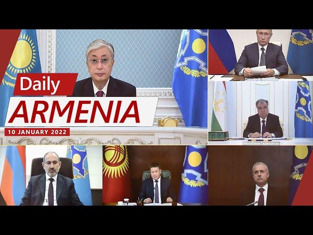 Special meeting of the CSTO chaired by Armenia addresses situation in Kazakhstan