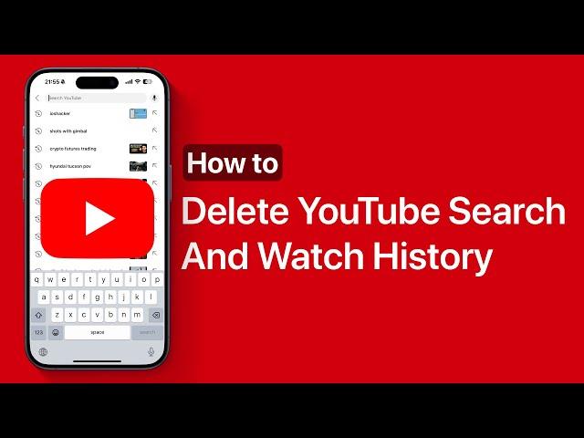 How To Delete YouTube Search And Watch History On iPhone