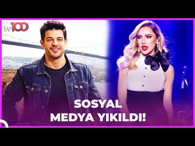 Hadise'den Mehmet Dinçerler'e sahnede yeni gönderme