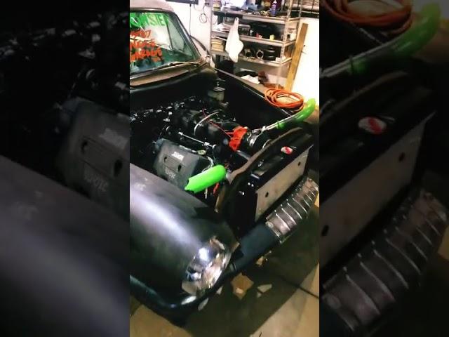 “Green Monster” build. Twisted Angle Garage