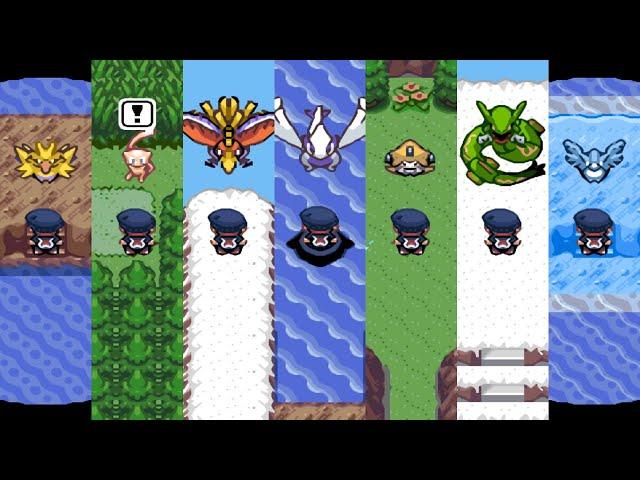 POKEMON SCORCHED SILVER - ALL LEGENDARY POKEMON LOCATIONS