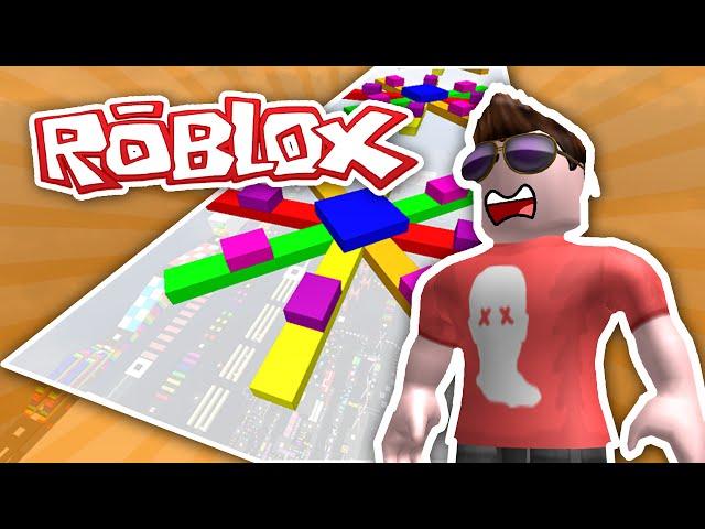 MEGA FUN OBBY #8 - FIRST TO LEVEL 400 | ROBLOX w/Imaflynmidget