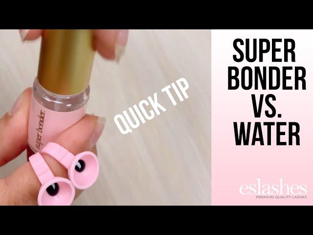 Superbonder vs. Water On Lash Glue (For Eyelash Extensions)