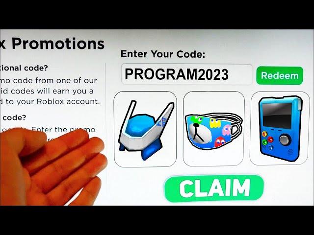 2023 *5 NEW* ROBLOX PROMO CODES All Free ROBUX Items in JANUARY + EVENT | All Free Items on Roblox