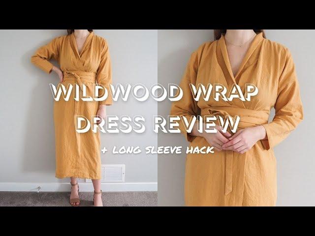 SEWING VLOG | Wildwood Wrap Dress Sewalong & Review