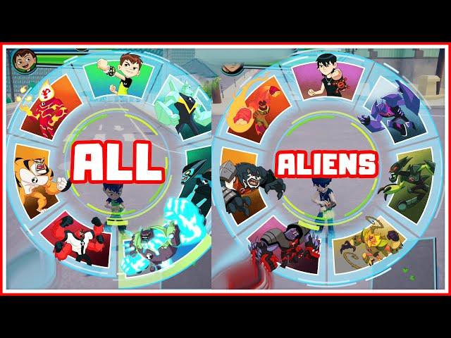 BEN 10 - Power Trip - All the Aliens in the Game!