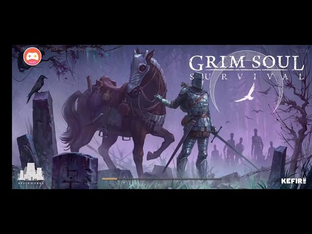 Ночь на кладбище в Grim Soul: Dark Fantasy Survival