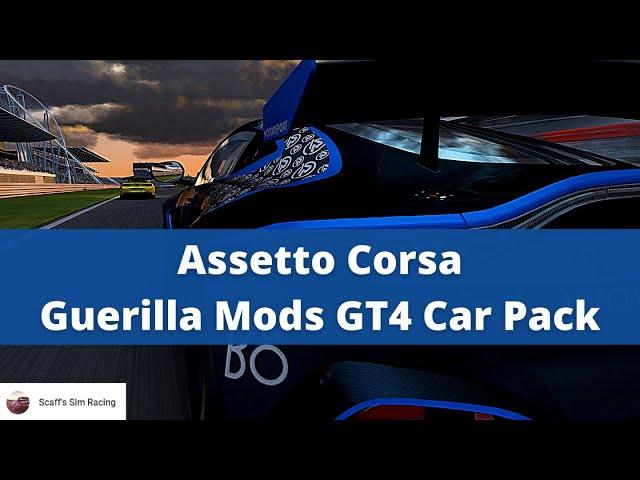 Assetto Corsa - Guerilla Mods GT4 Pack - Just Download It!