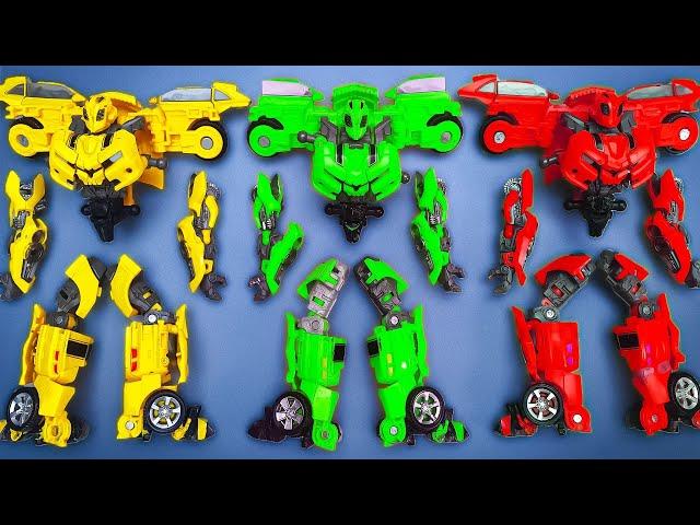 BUMBLEBEE Stopmotion Build (Animated) Rise of BEASTS Transformers Robot Tobot Car Toys #трансформеры