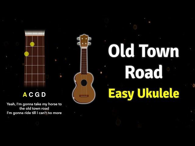 How to play Old Town Road by Lil Nas X on Ukulele | Ukified