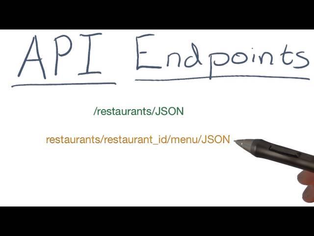 API Endpoints - Full Stack Foundations