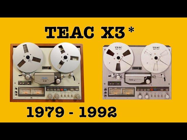 TEAC’s enduring budget reel-to-reels - the X3 series