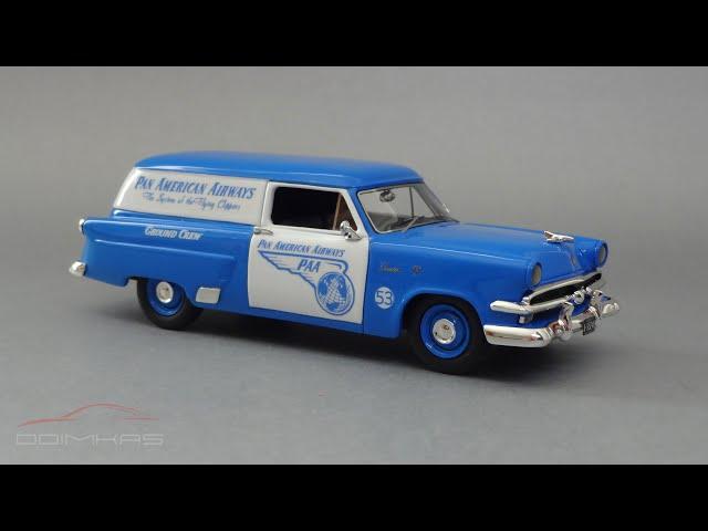 Ford Courier Van Pan American 1953 || The Goldvarg Collection || Масштабные модели автомобилей 1:43