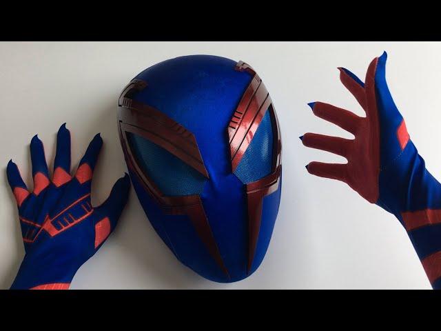 Spiderman Bros UNBOXING REALISTIC SPIDERMAN ACROSS THE SPIDERMAN MIGUEL SPIDERMAN 2099 MASK