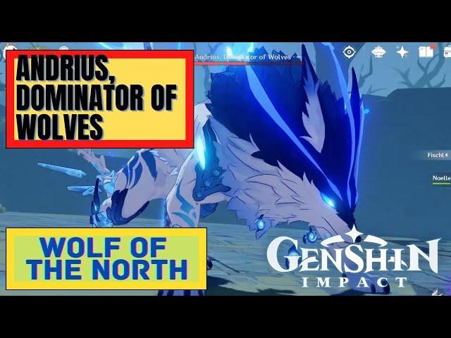 GENSHIN IMPACT | DEFEATING ANDRIUS, Dominator of Wolves (NEWBIE)