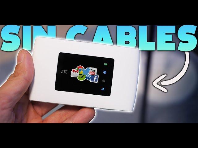 Lleva INTERNET a todas partes y SIN CABLES ¡Conéctalo TODO!