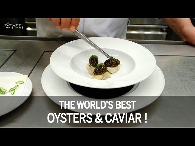 THE WORLD'S BEST OYSTERS & CAVIAR at 3 MICHELIN STAR Schwarzwaldstube (Traube Tonbach, Gremany)