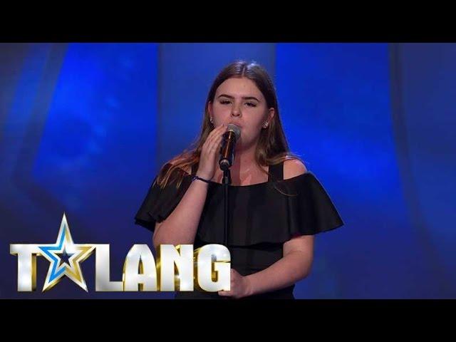 13-year old amazing singer shocks the jury in Sweden's Got Talent - Talang 2017