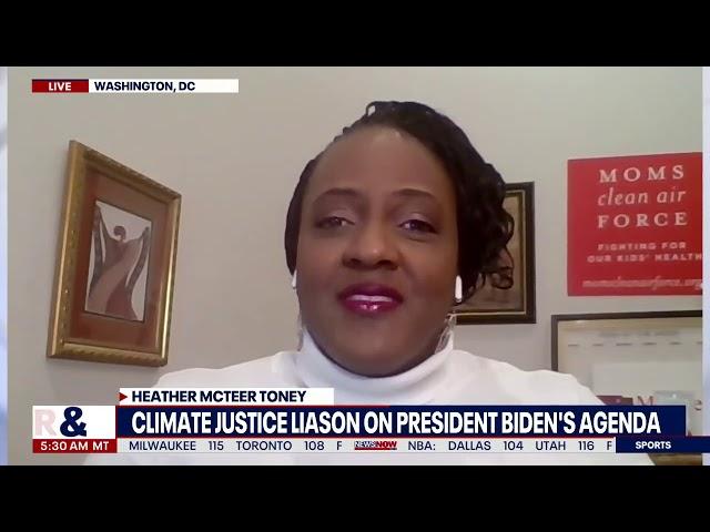 Climate Justice Liason Breaks Down President Biden's Climate Change Agenda | NewsNOW from FOX