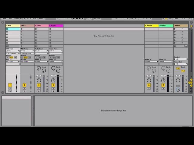 ABLETON LIVE 9.7 TUTORIAL | HOW TO RENAME TRACKS & CHANGE TRACK COLORS