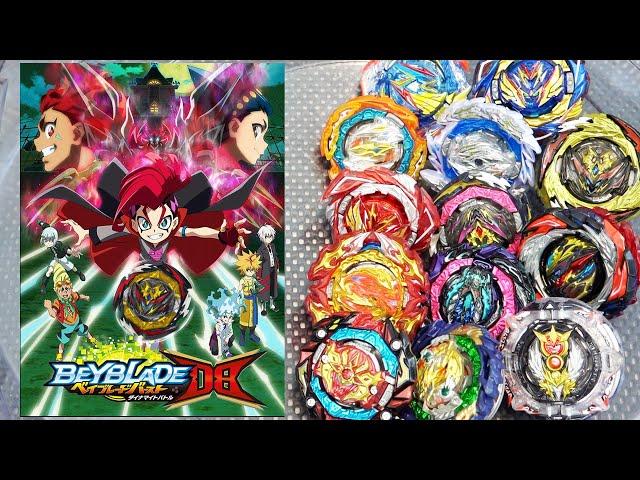 ALL SEASON 6 Beyblade Burst DB (DYNAMITE BATTLE)/QUADDRIVE Marathon Battle!