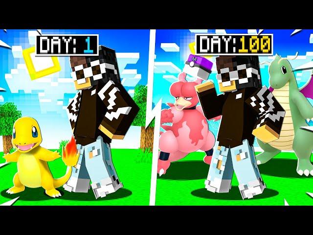 I SPENT 100 DAYS In SHINY ONLY PIXELMON (Minecraft Pokemon)